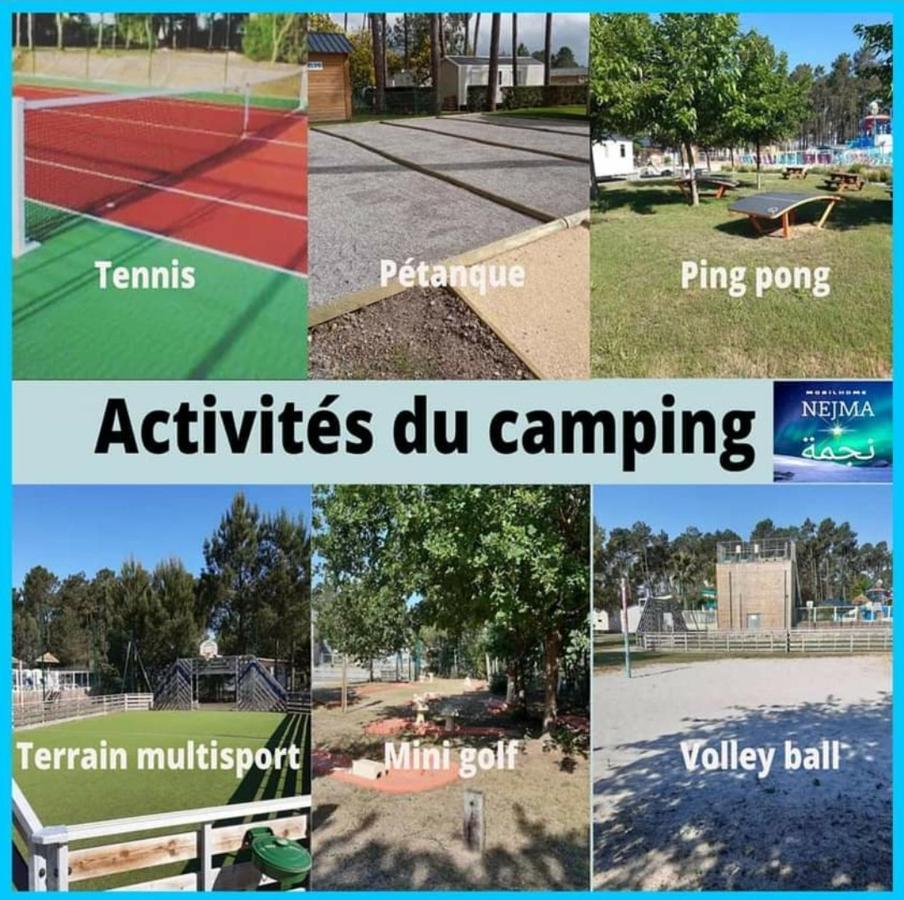Camping Des Dunes De Contis Mobilhome 3Ch, 생-줄리앙-앙-보른 외부 사진