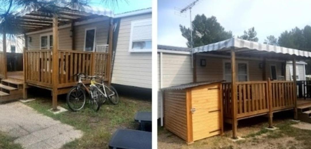 Camping Des Dunes De Contis Mobilhome 3Ch, 생-줄리앙-앙-보른 외부 사진